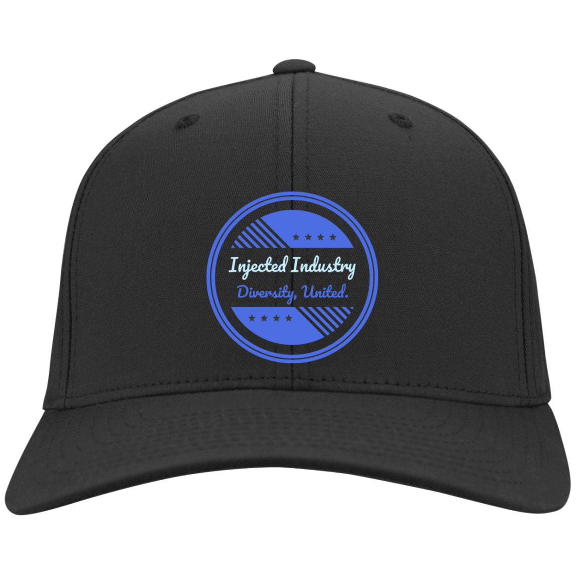 C813 Embroidered Flex Fit Twill Baseball Cap – Injected Industry