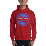 Injected Retro Hooded Sweatshirt