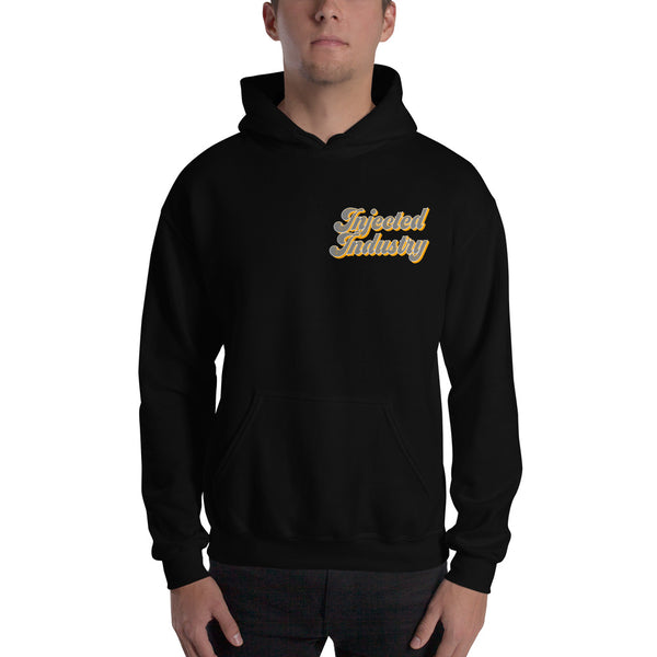 Injected Text & Sedan Hoodie